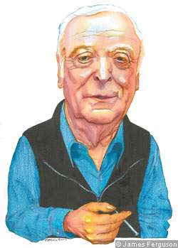 An illustration of Michael Caine